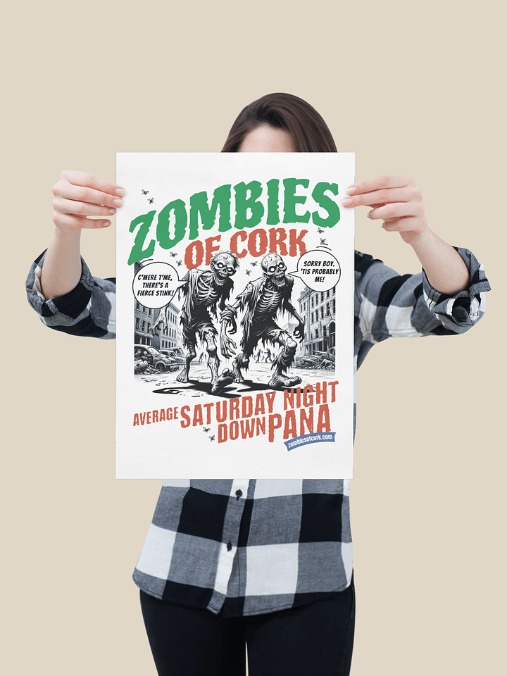 Zombie Stinker Poster (Digital Download) product image (1)
