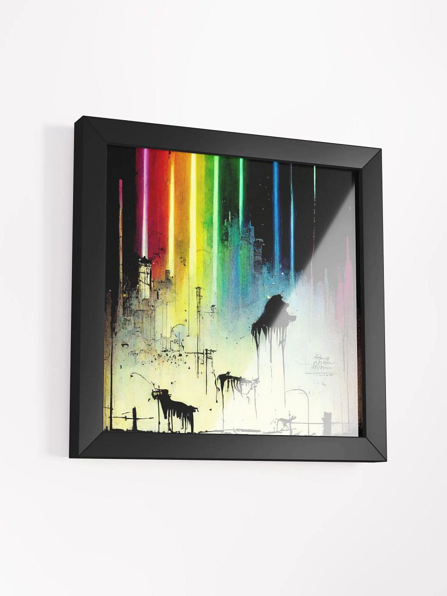 Rainbow Cityscape Dreamscape Poster product image (13)