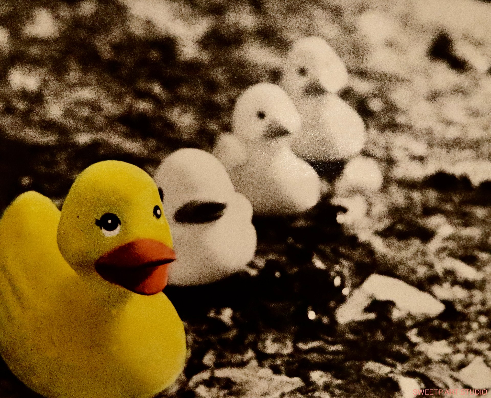 Vintage Quacks | Art Print product image (1)
