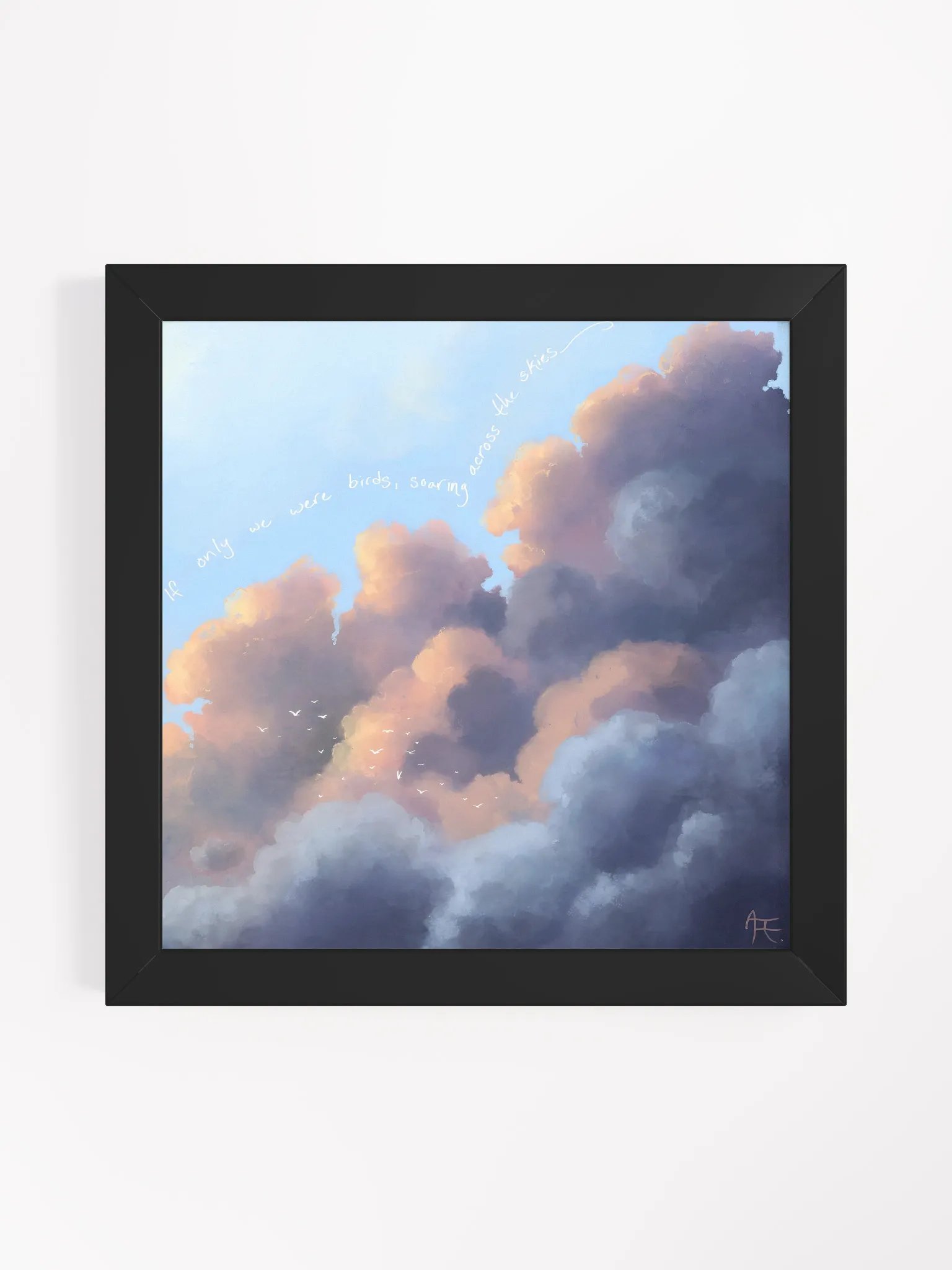 Head in the Clouds (Framed Print) product image (1)