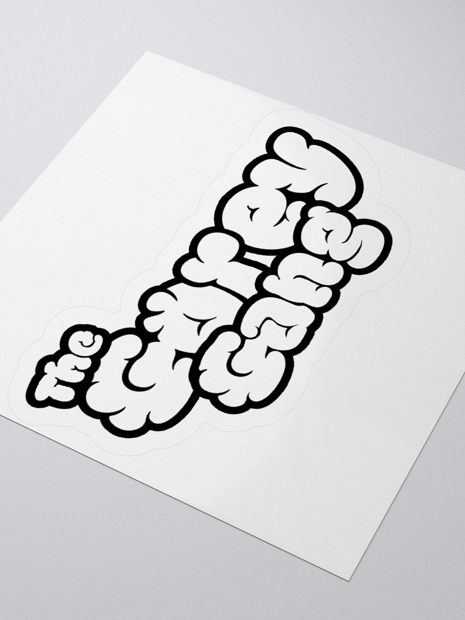 Gorey Gang B+W - Kiss Cut Stickers product image (7)