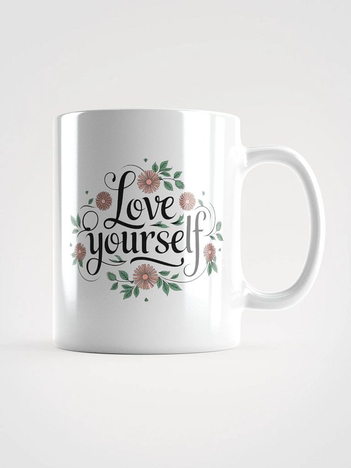 "Love Yourself" #Motivational Glossy White Mug product image (2)