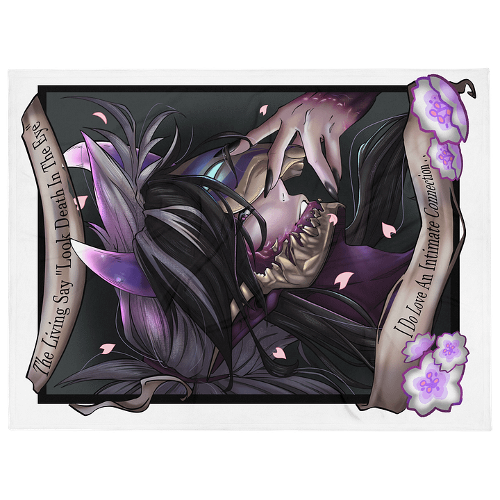 "Spirit Blossom Thresh" Throw Blanket product image (2)