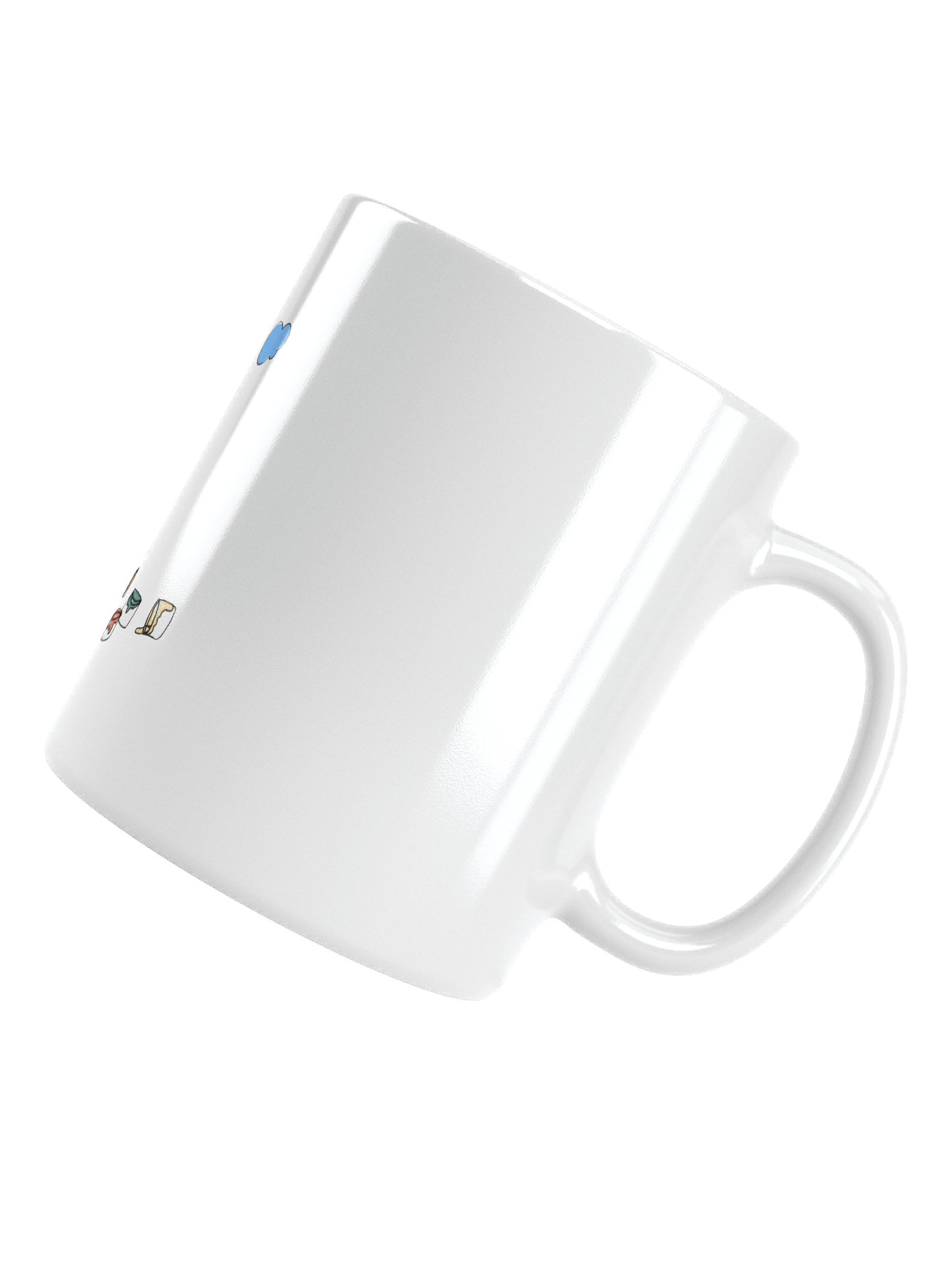 Dalmatian Splash Mug – White Ceramic product image (6)