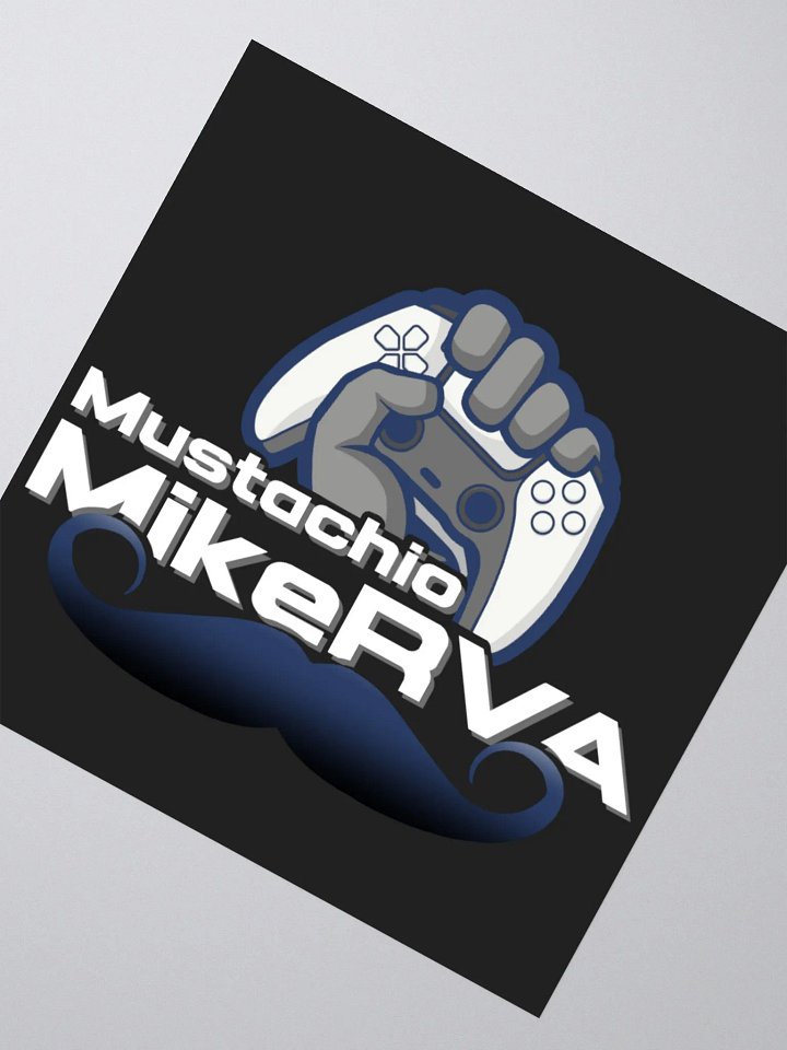 3x3 MustachioMikeRVA Sticker product image (2)
