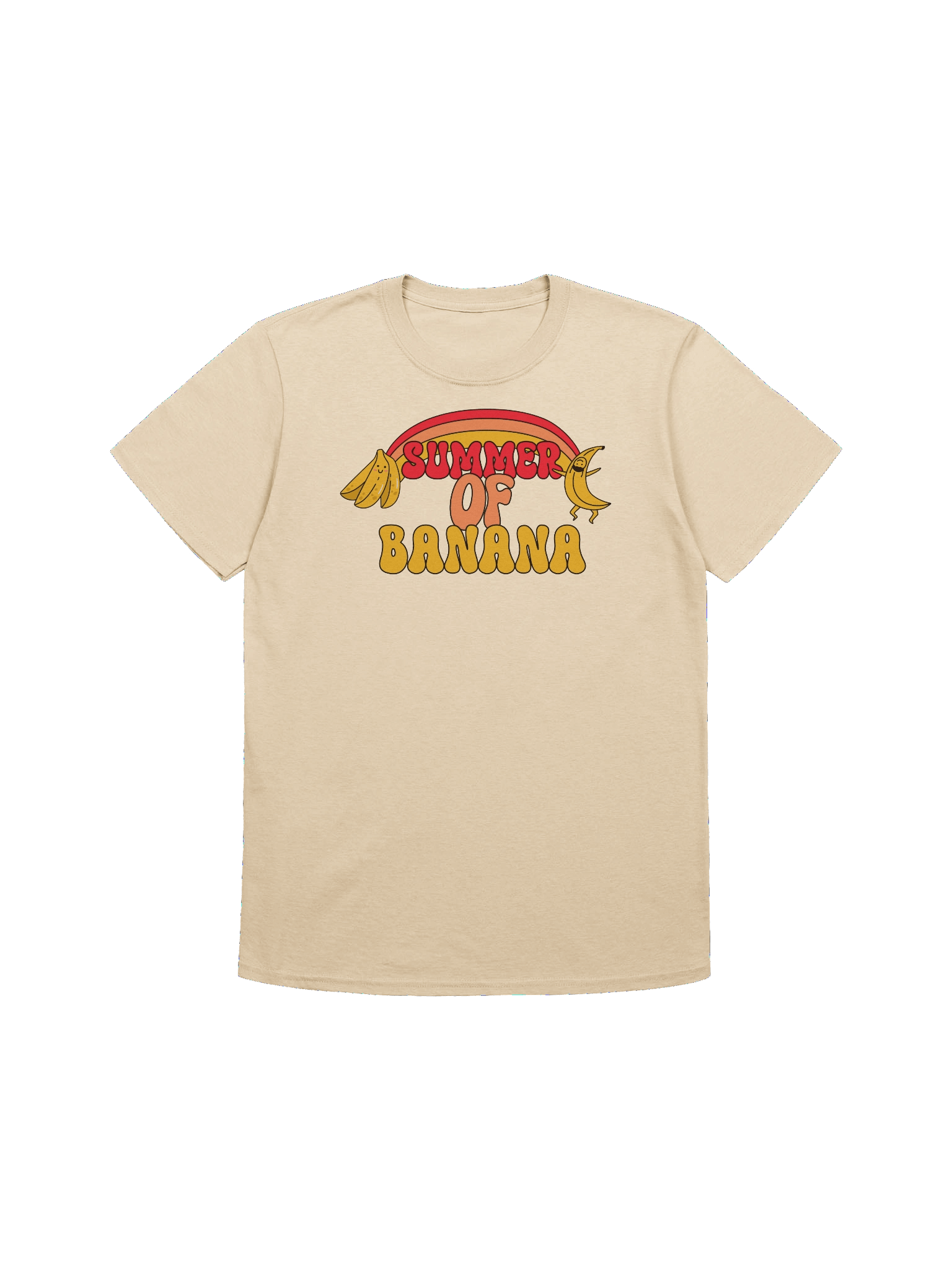 Summer of Banana supersoft t-shirt product image (1)