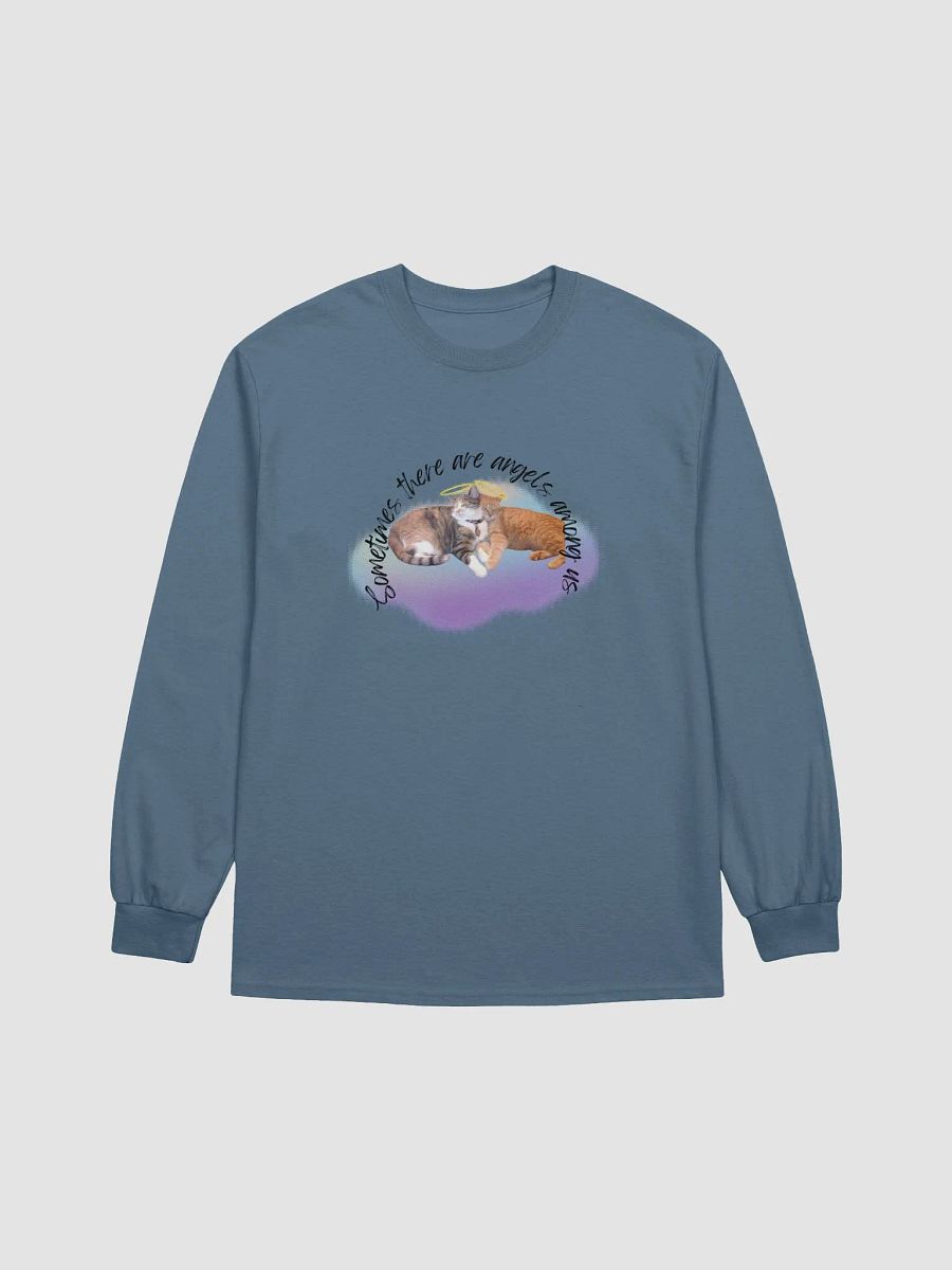 Angelic Feline Love Long Sleeve Tee product image (11)