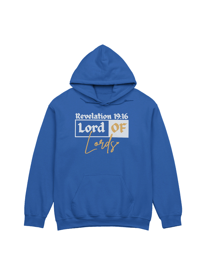 Lord of Lords Christian Hoodie | Jesus Christ Faith Apparel for Believers product image (4)