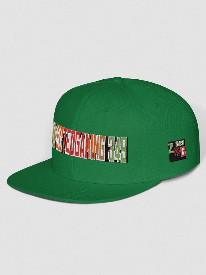 ZombfectedGaming 349 Snapback Flat Brim Cap product image (2)