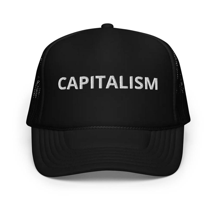 Capitalism - Funny Embroidered Hat Trucker Cap product image (1)