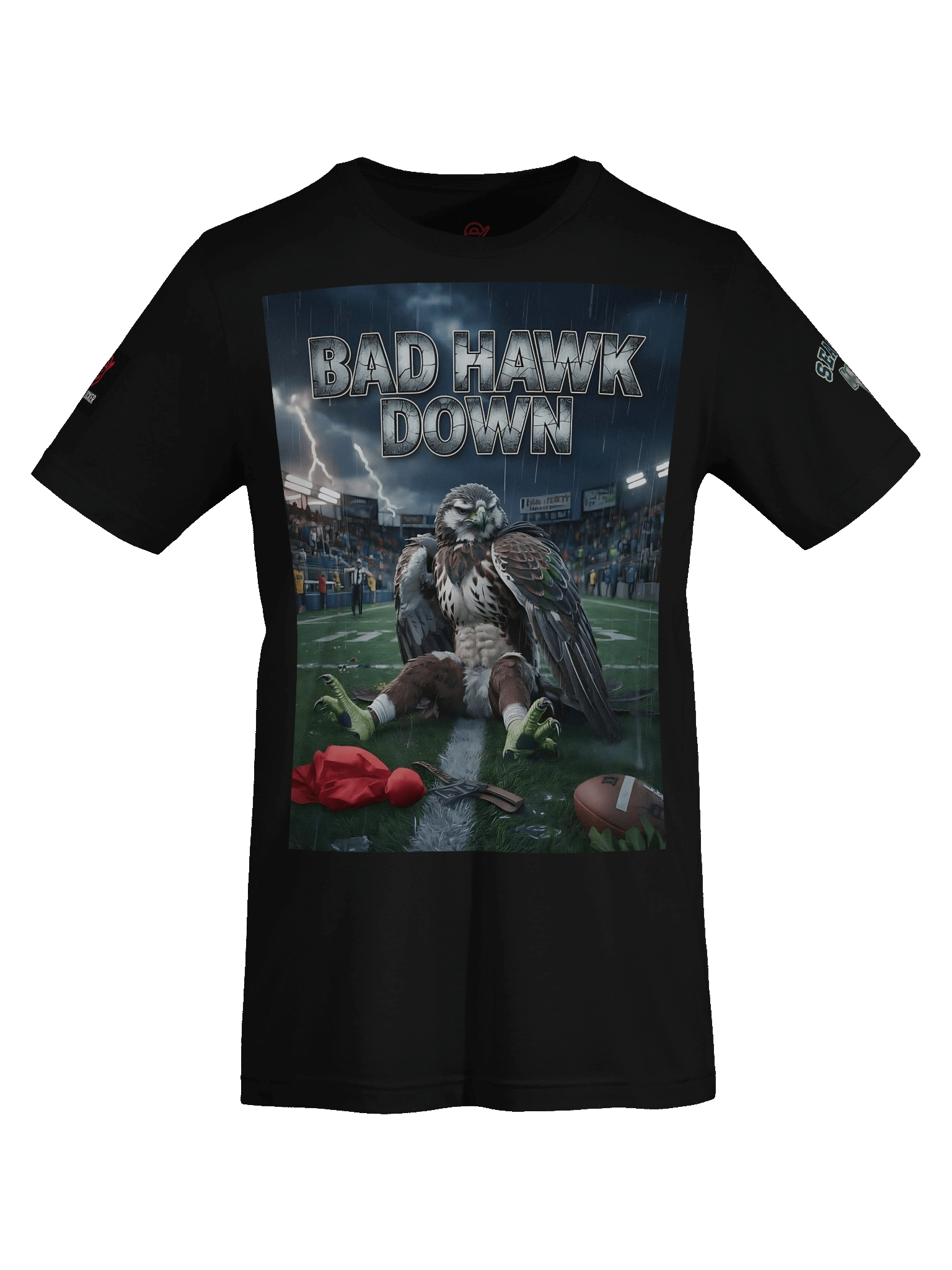 Bad Hawk Down Red Flag | Seattle | Football | Rival Locker product image (56)