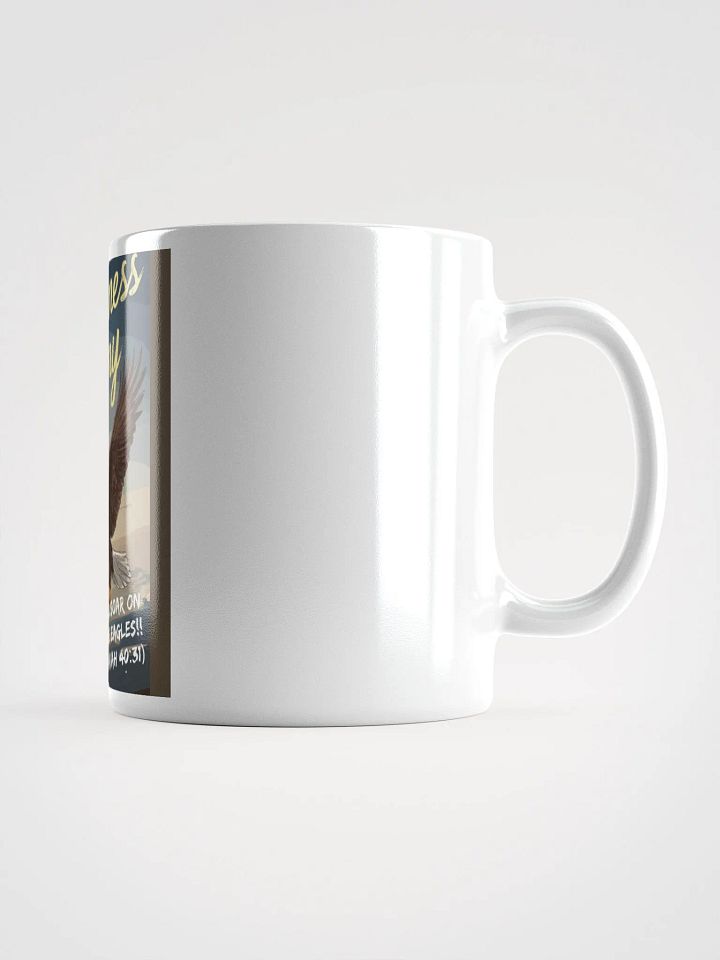 White Wilderness Army Soaring Eagles Glossy Mug product image (1)