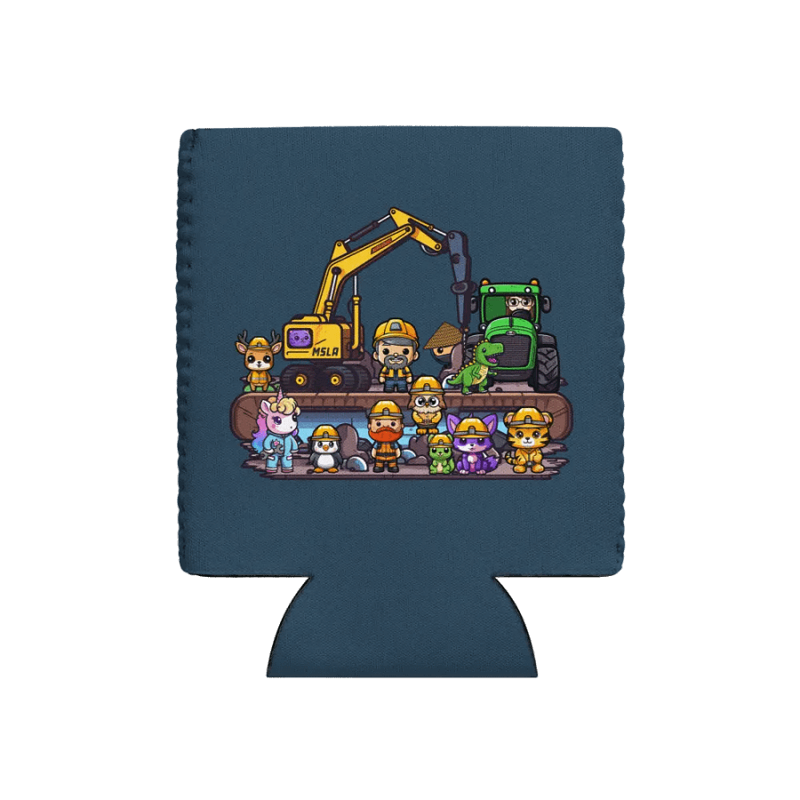 MSLA Pit Crew - Coozie Can Cooler product image (4)
