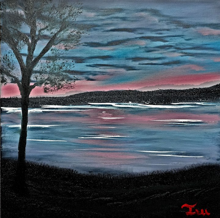 The Mornings Glow (Original) 12x12 Canvas product image (1)