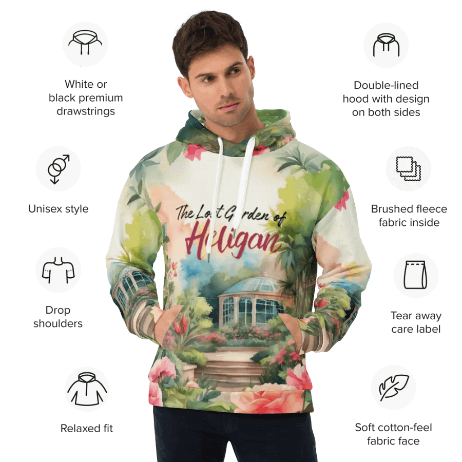 The Lost Garden of Heligan All Over Print Hoodie product image (10)