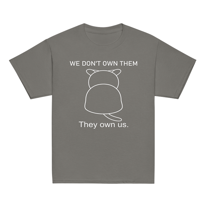 Cats Own Poeple - Unisex Youth Heavyweight T-shirt product image (2)