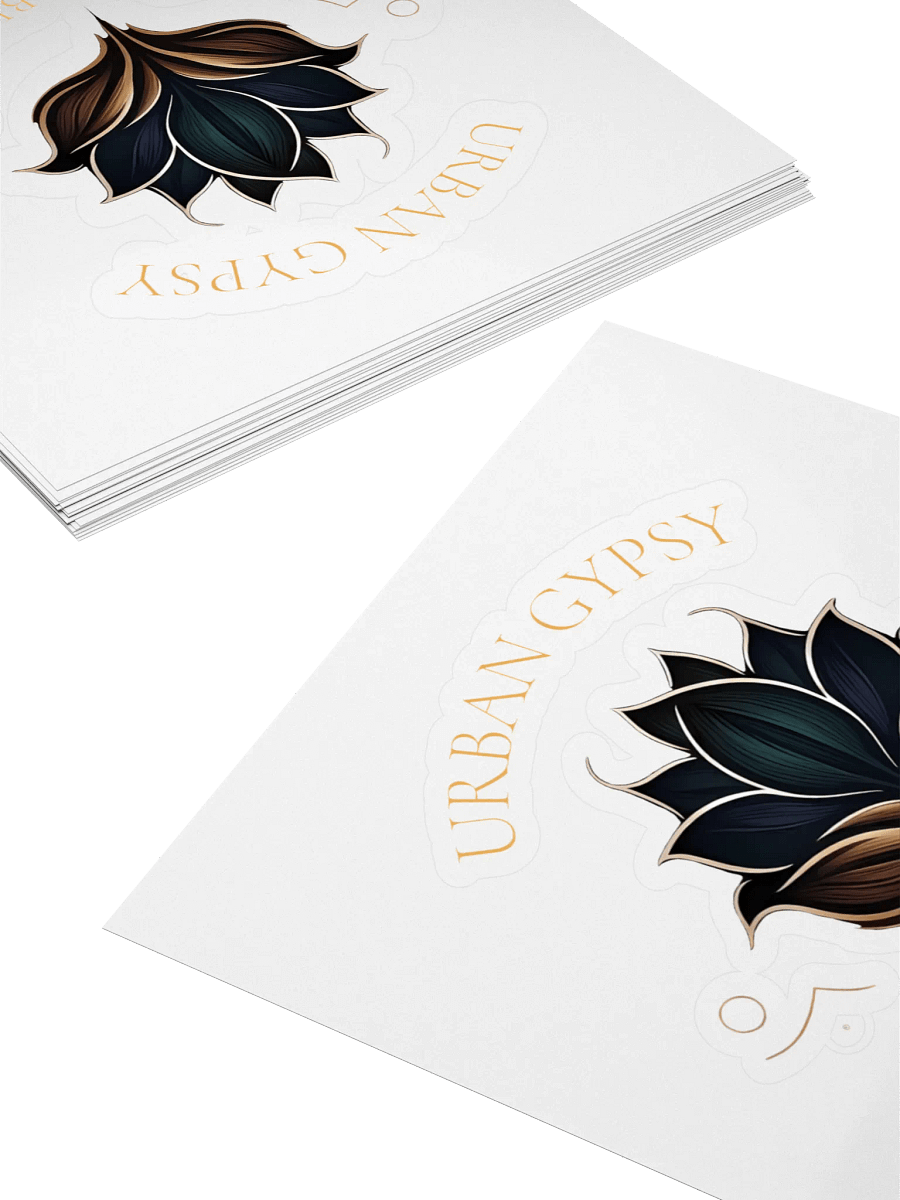 Urban Gypsy Lotus Kiss-Cut Stickers product image (4)
