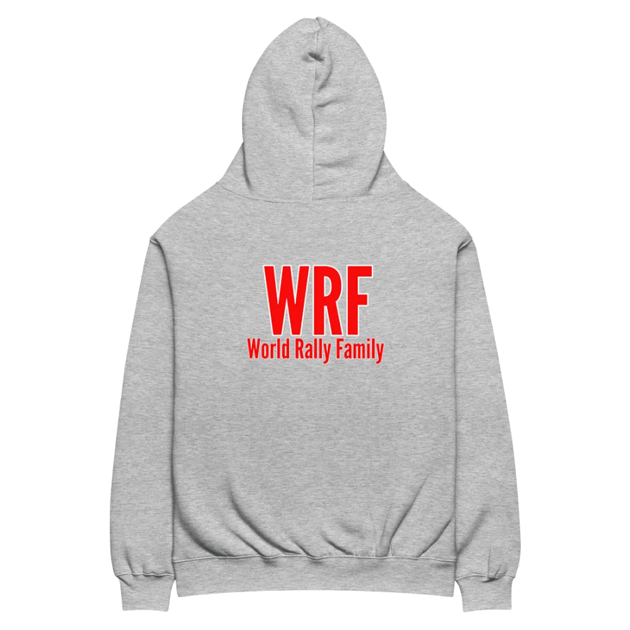 WRF Black Heavweight Embroidered Front/ Printed back hoodie product image (15)