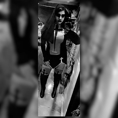 My first ever Hallow’s Eve being scary and sexy at the same time- complete with a stream dance to the most horrifying song of...