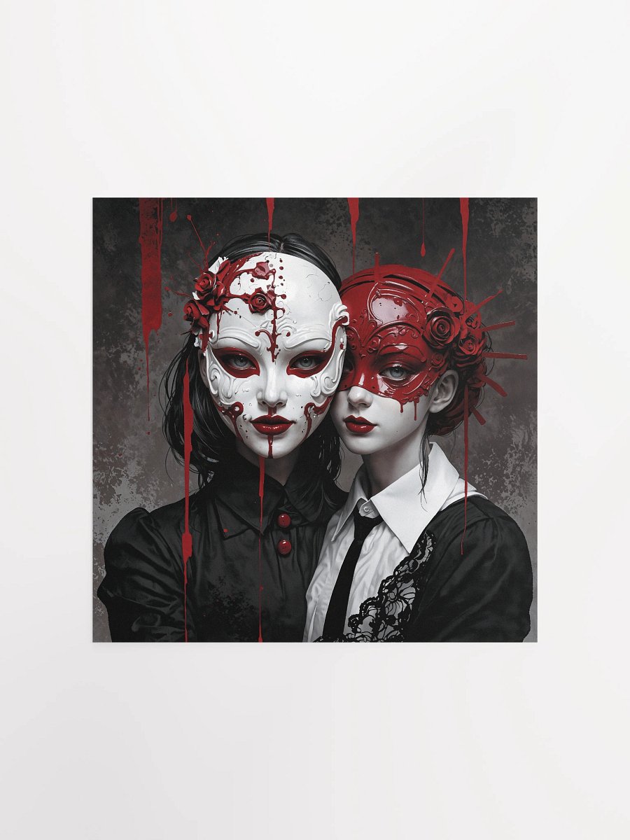 Crimson Masquerade Matte Poster product image (5)