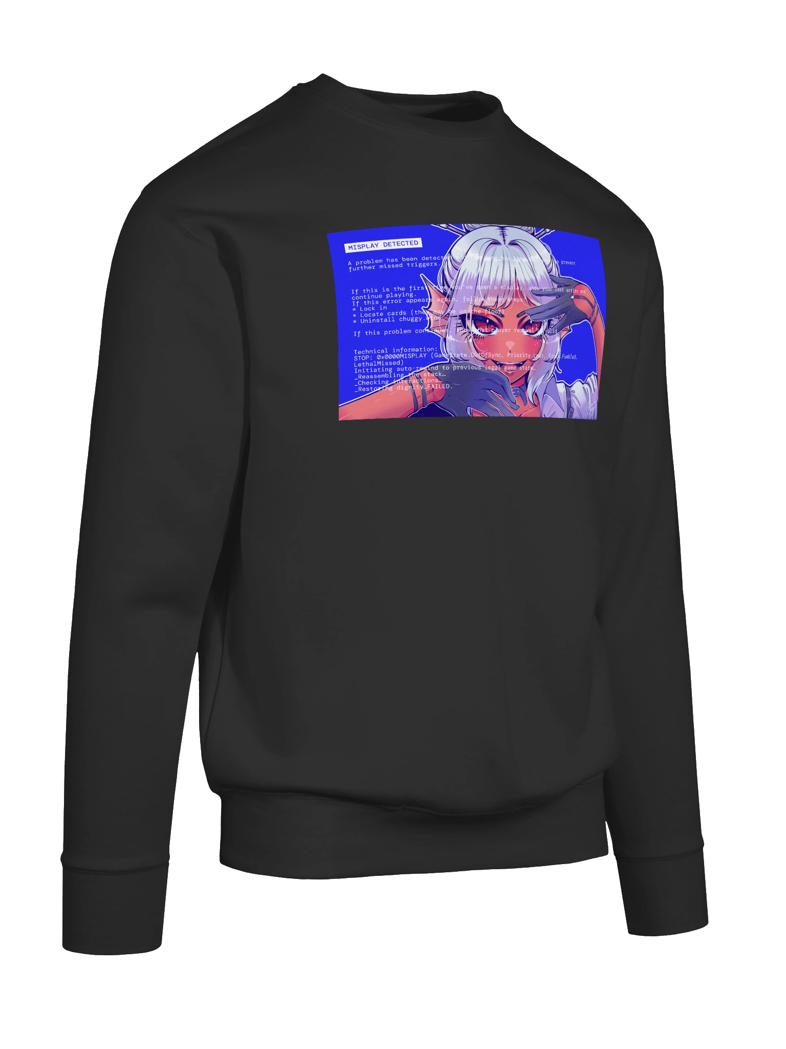 Misplay Detected Crew Neck Sweatshirt product image (19)