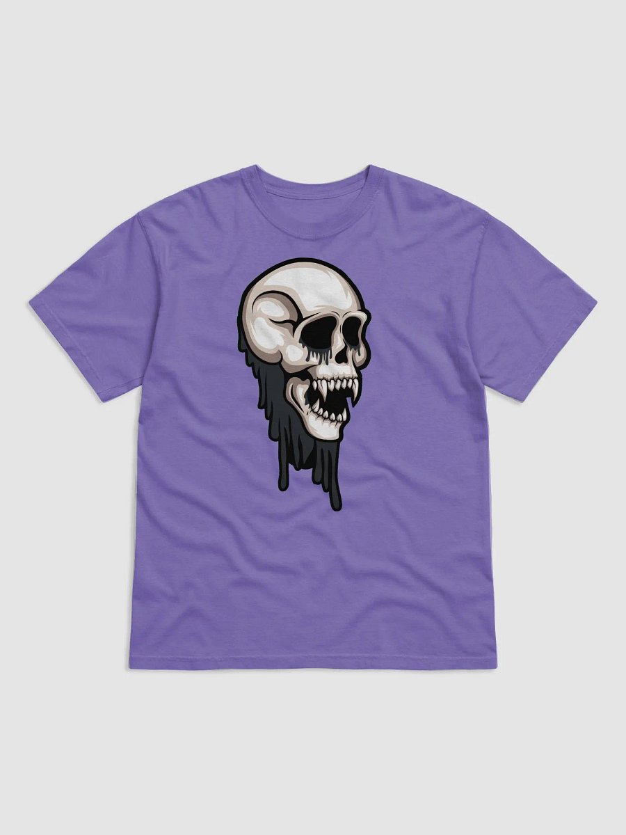 Def-Zombie Skull Shirt- Violet product image (1)
