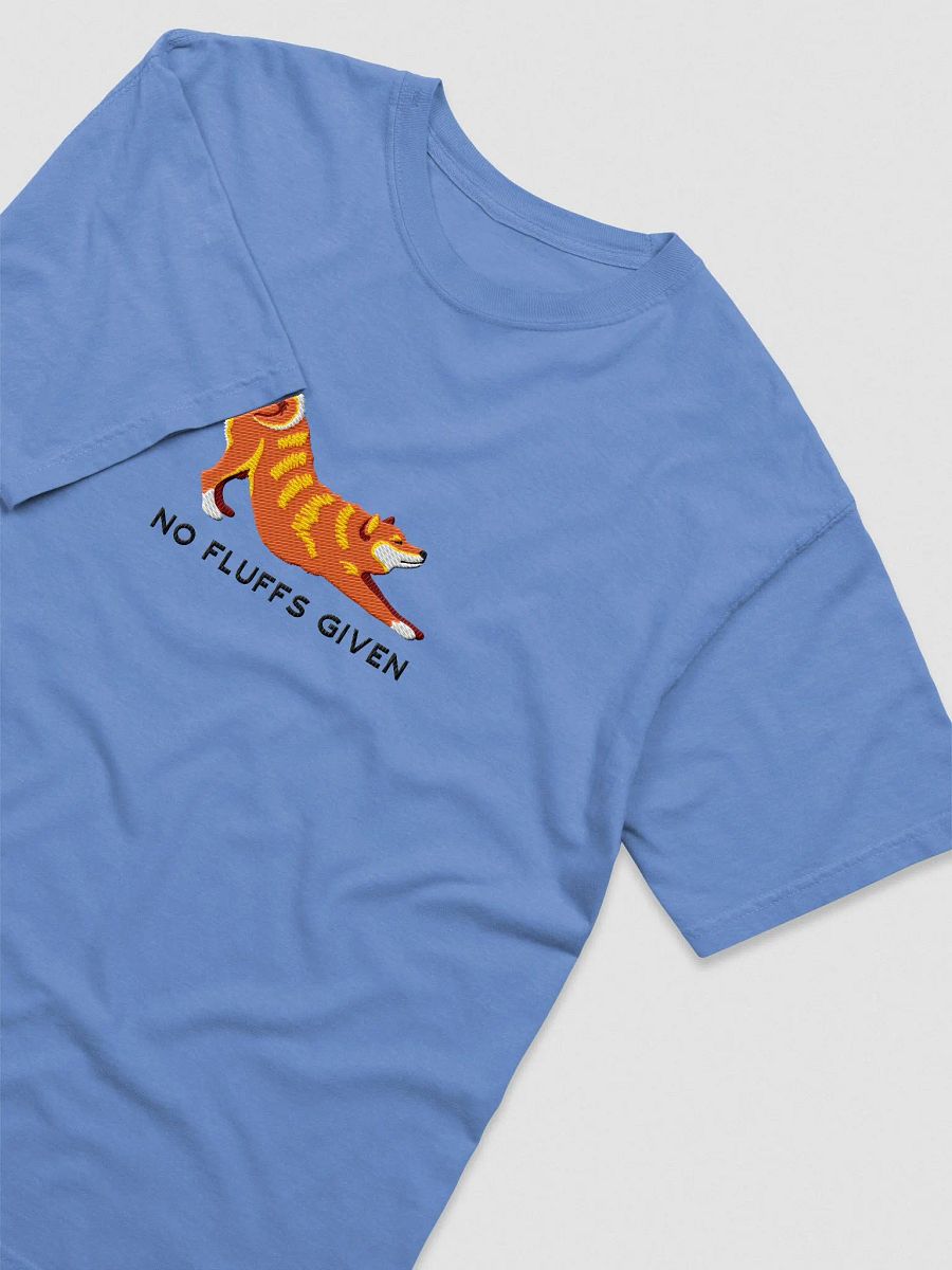 No Fluffs Given T-Shirt(Embroidered) of a Shiba Inu product image (8)