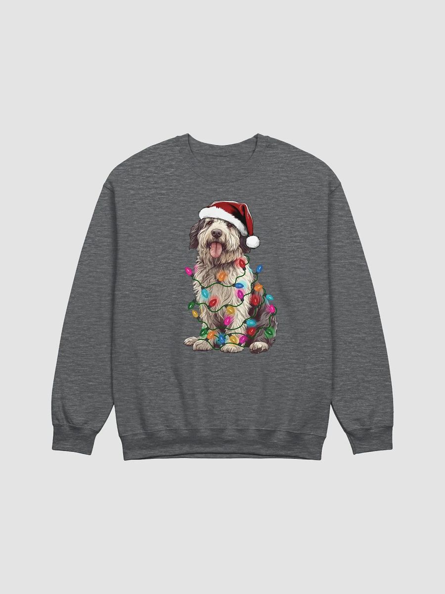 Funny Old English Sheepdog(2) Christmas Sweatshirt product image (3)