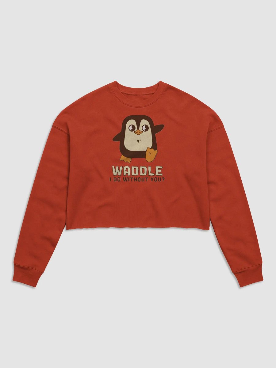 Waddle I do Cropped Hoodie product image (11)