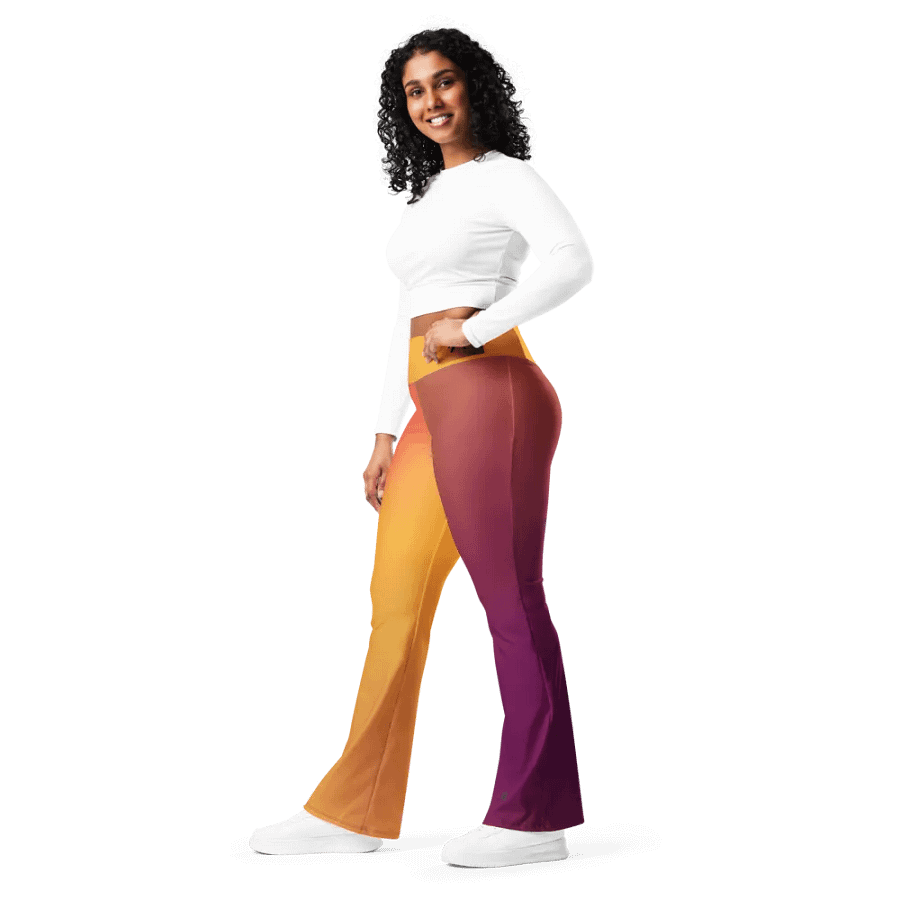 Dreamy Cat Collection Flare Leggings product image (9)