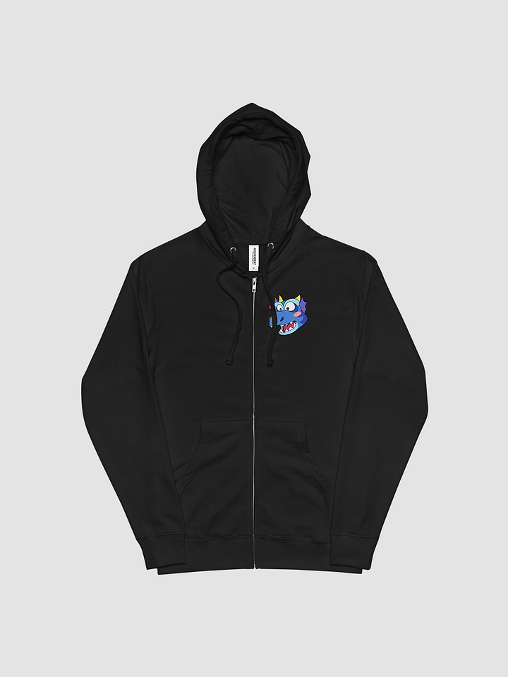 Love Blue Dragon Fleece Zip Up Hoodie product image (1)