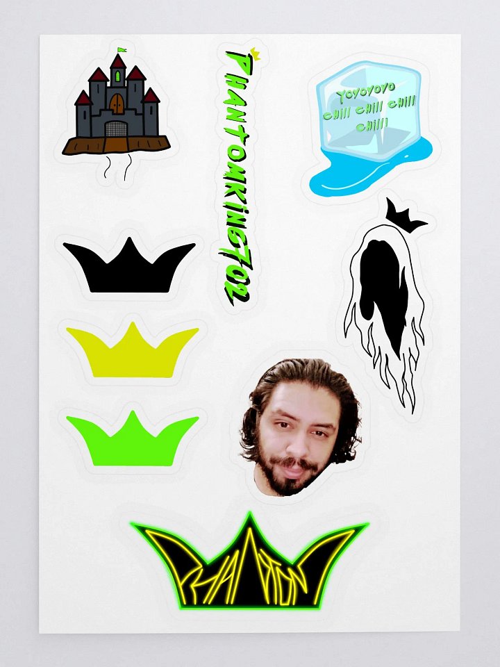 Phantomking Sticker Sheet product image (1)