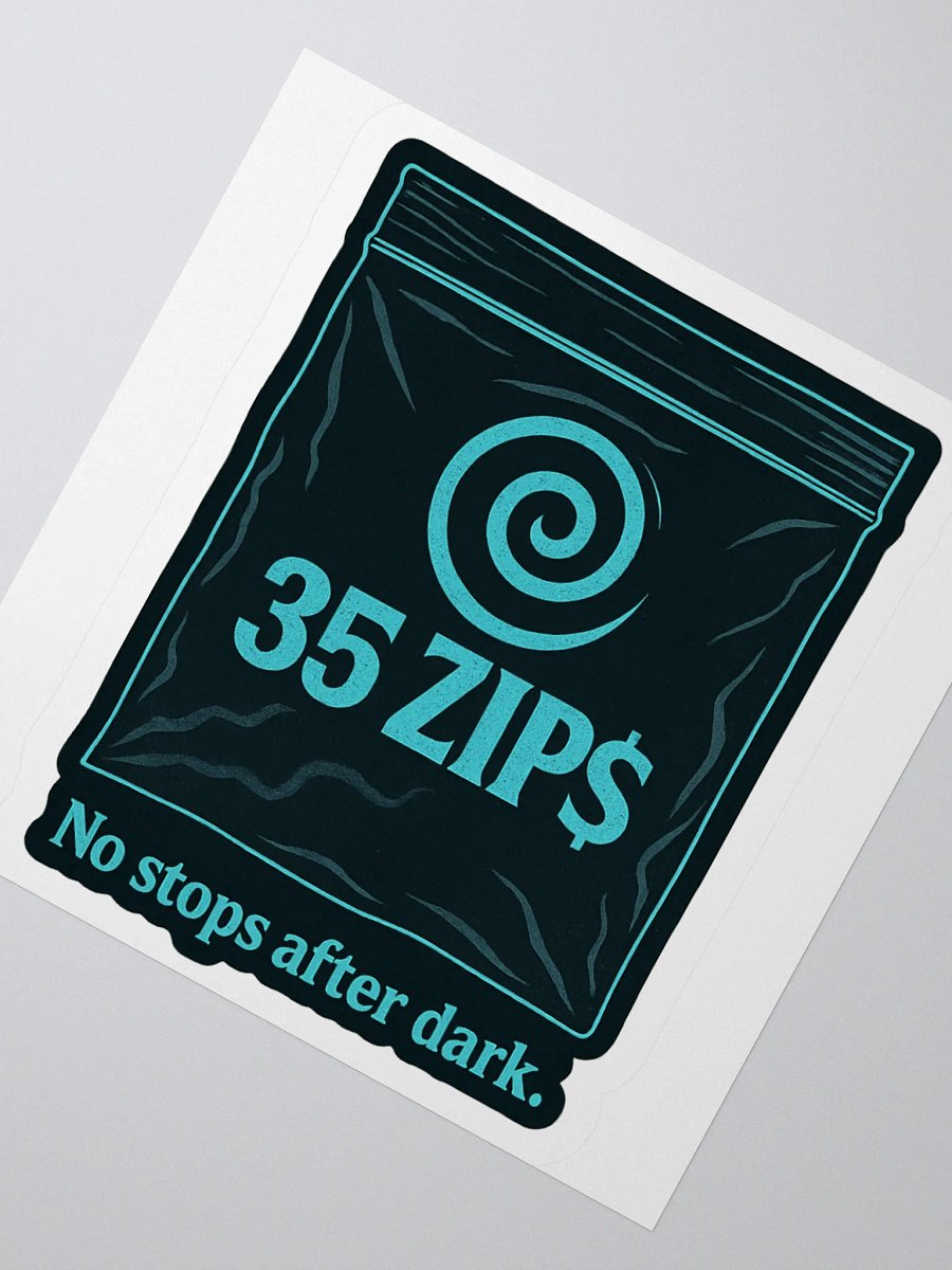 35 Zip$ Spiral Pack Sticker-Glow Edition product image (4)
