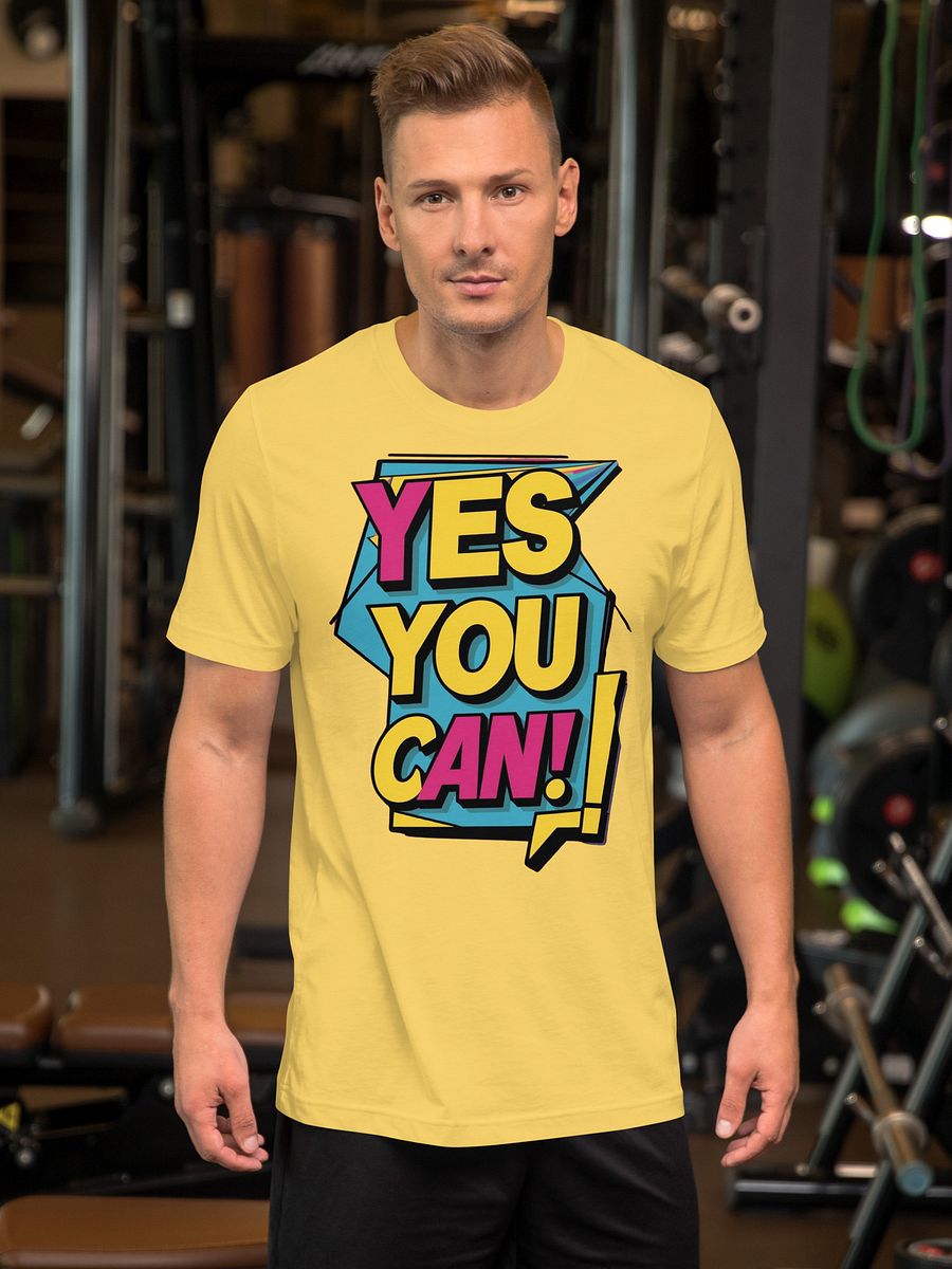 Yes You Can! Motivational T-Shirt product image (116)