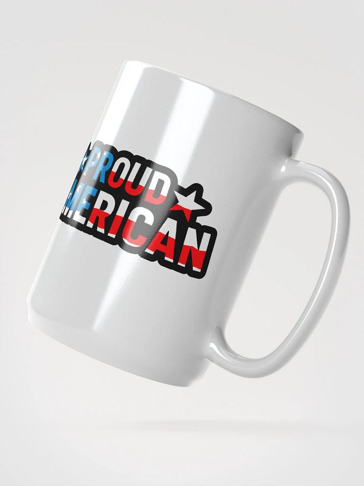 Mug: Proud American product image (4)
