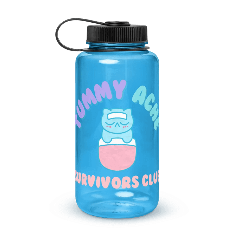Tummy Ache Survivors Club Water Bottle product image (2)