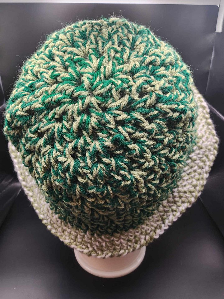 Bucket Hat ( Multi Green Hat w/ A Hint of White ) product image (2)