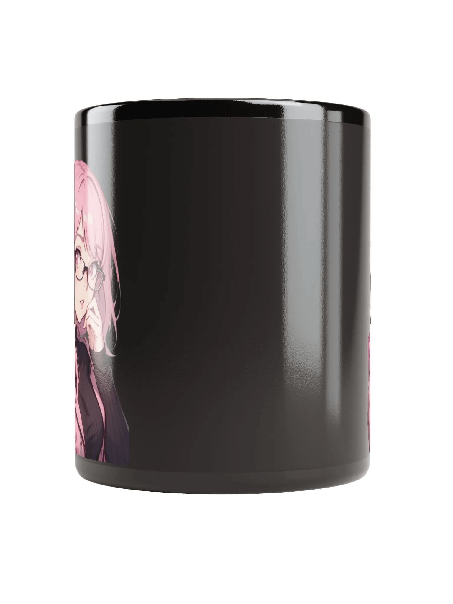 (PINK WAIFU) K Black Mug product image (5)