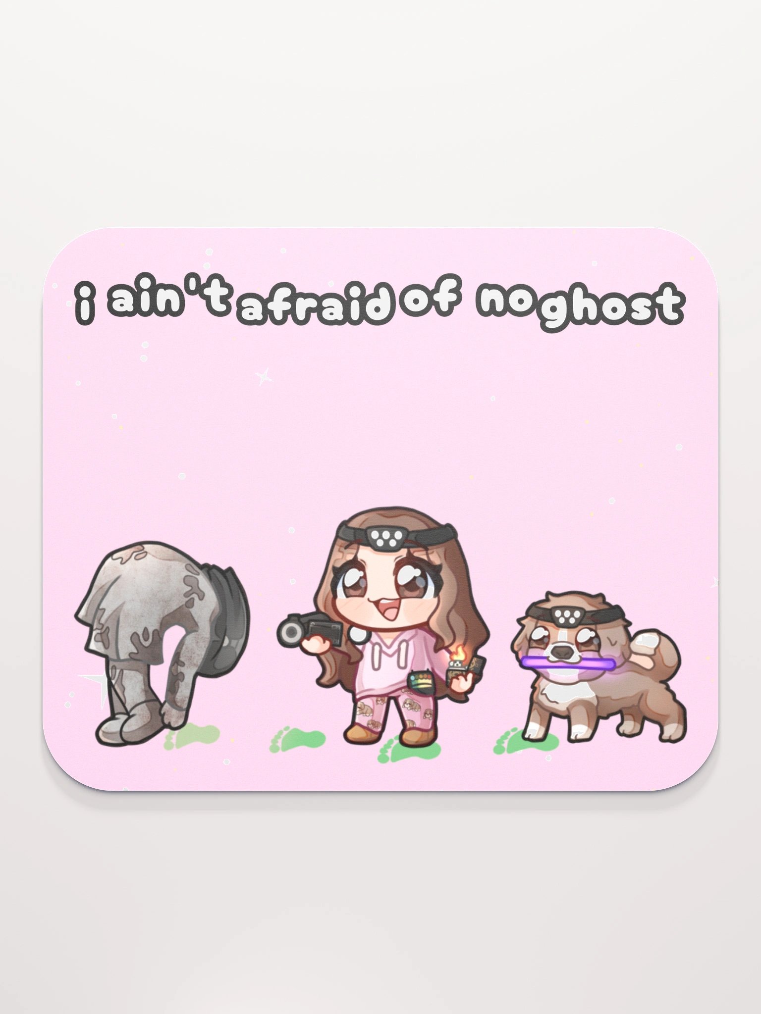 Pink Spooky Mouse Pad product image (3)