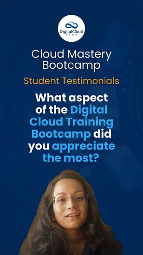 📚 “What I liked most about the bootcamp is the accountability that it brought to my learning.”

...shares our Cloud Mastery B...