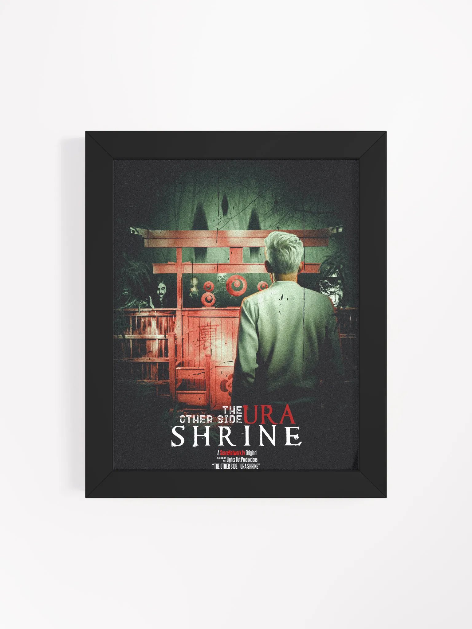 The Other Side | Ura Shrine FRAMED POSTER product image (43)