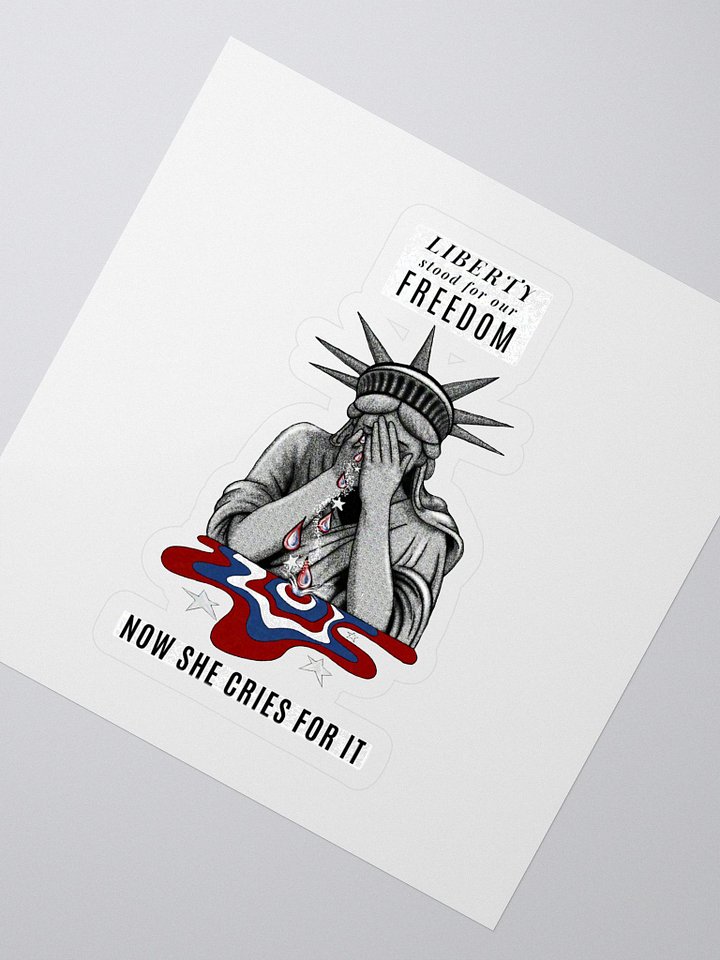 Liberty Weeps Sticker product image (2)