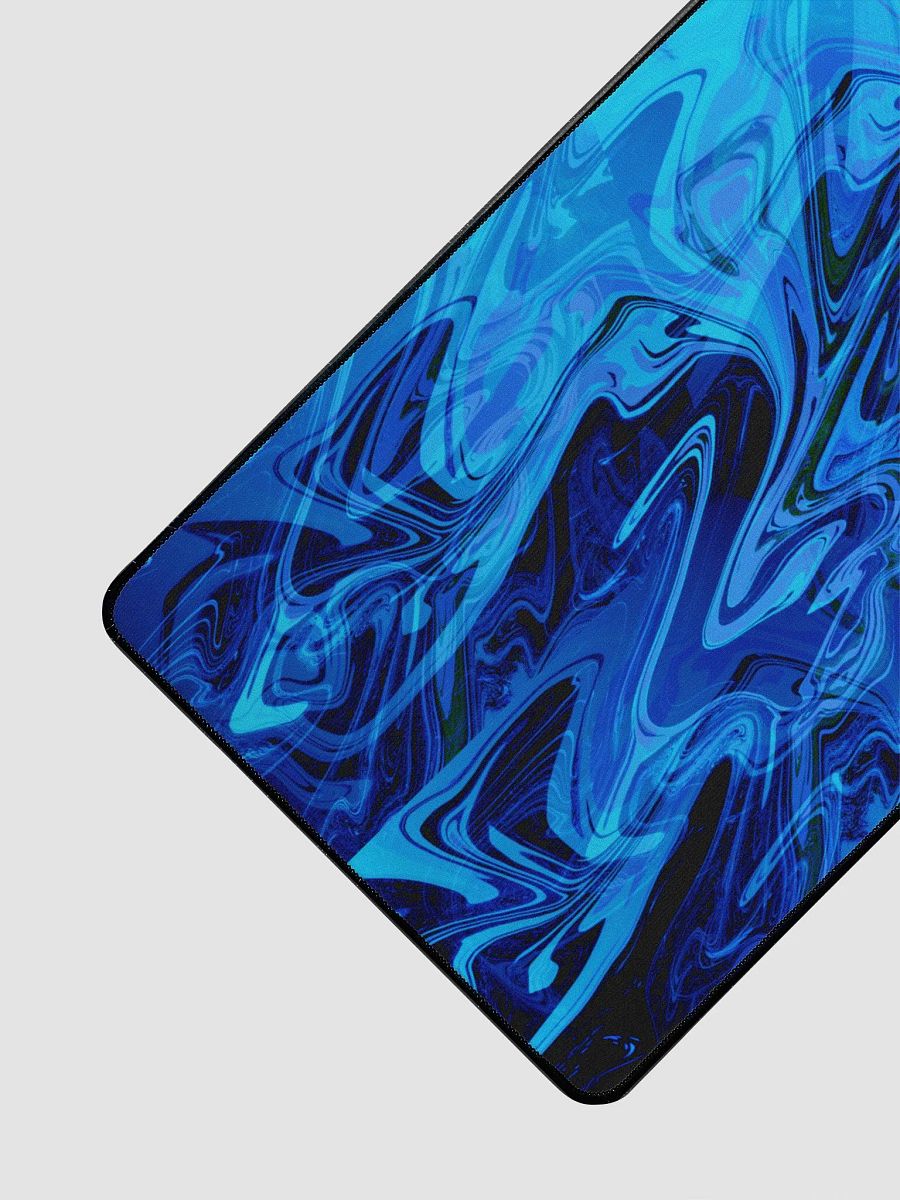 Shades of Blue Swirl Pattern Desktop Mat product image (3)
