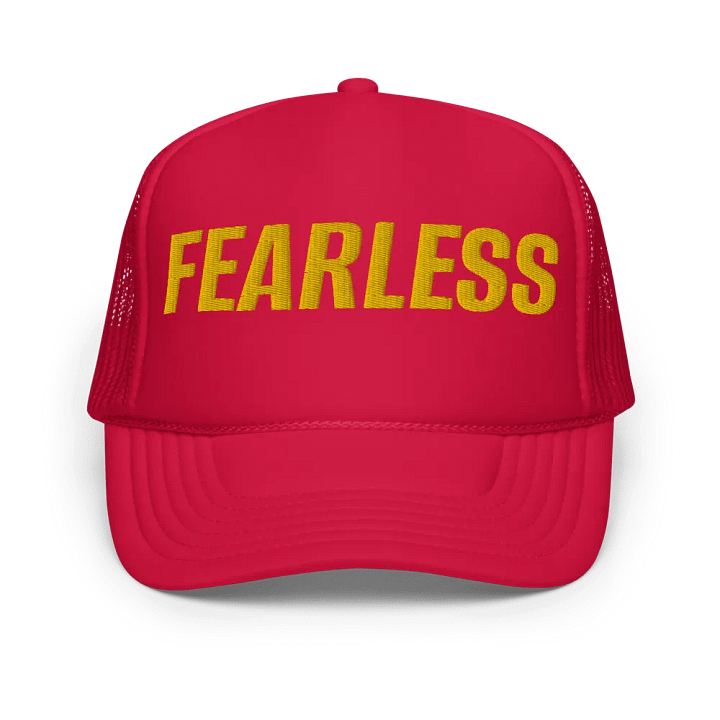 Fearless - Embroidered Trucker Hat Cap product image (1)