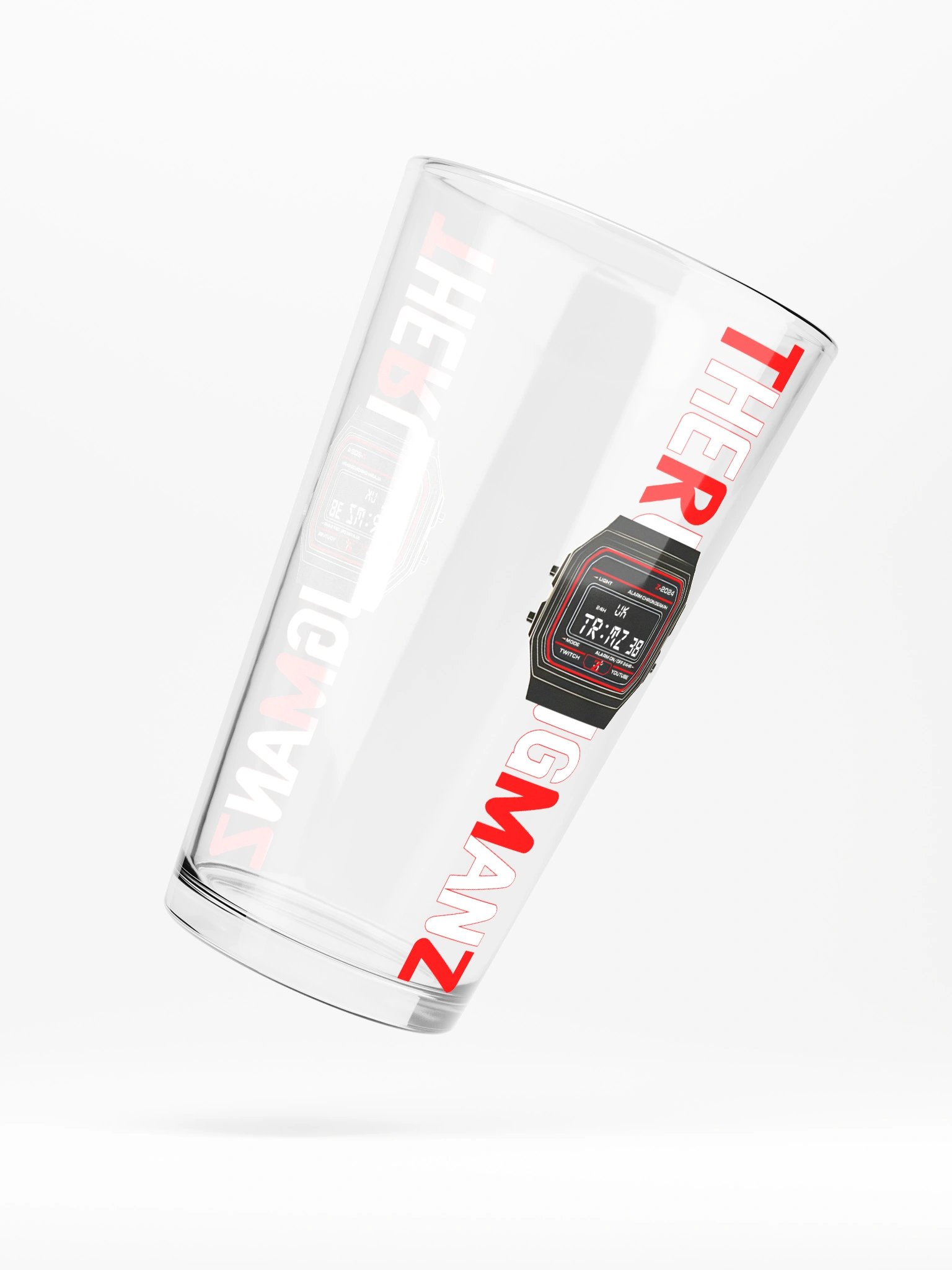 TheRunningManZ "Time to Start Running" Shaker Glass product image (5)