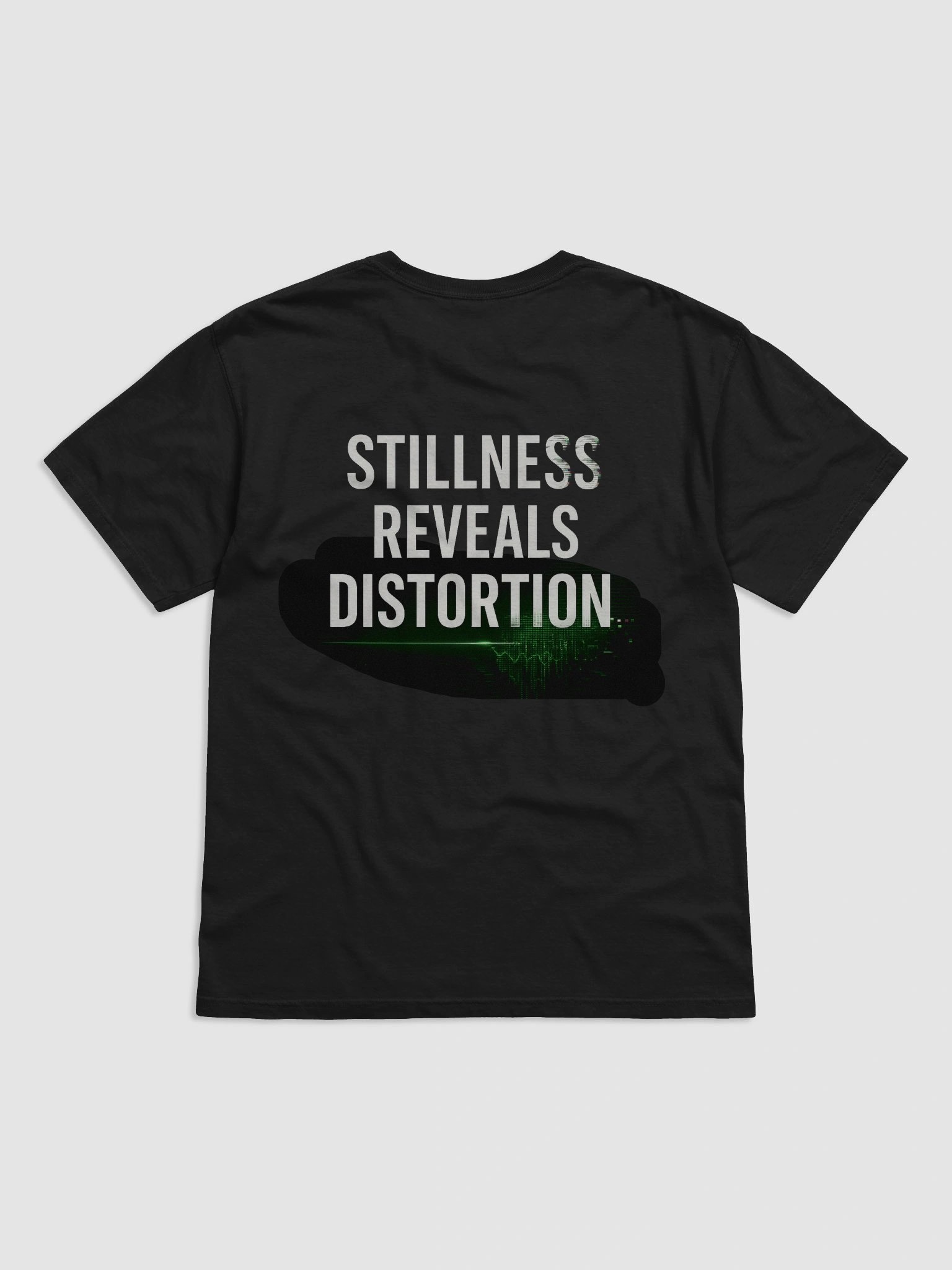 Stillness Reveals Distortion T-Shirt B product image (15)