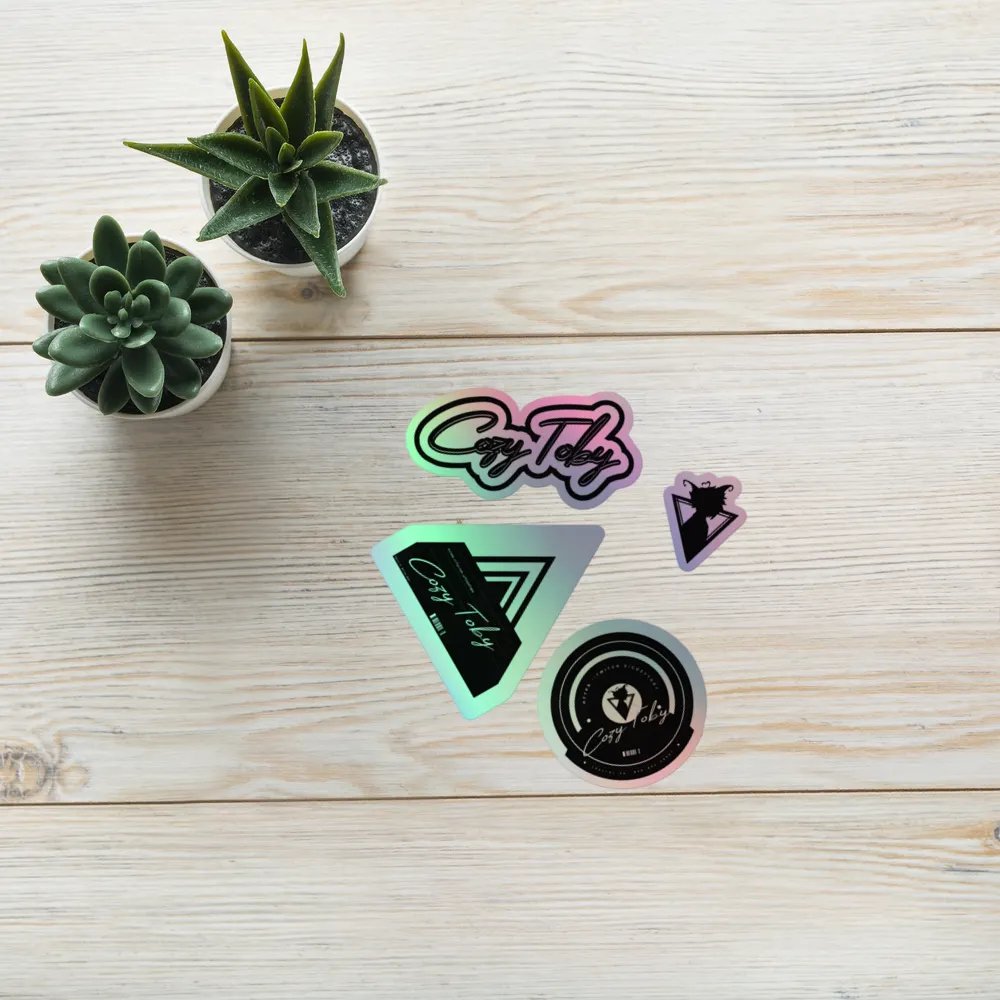 CozyToby Holo Sticker Pack 1 product image (8)