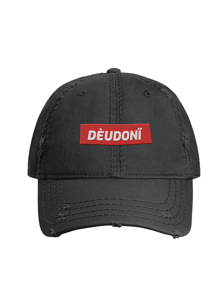 Dèudonï Red Label Distressed Dad Hat product image (1)