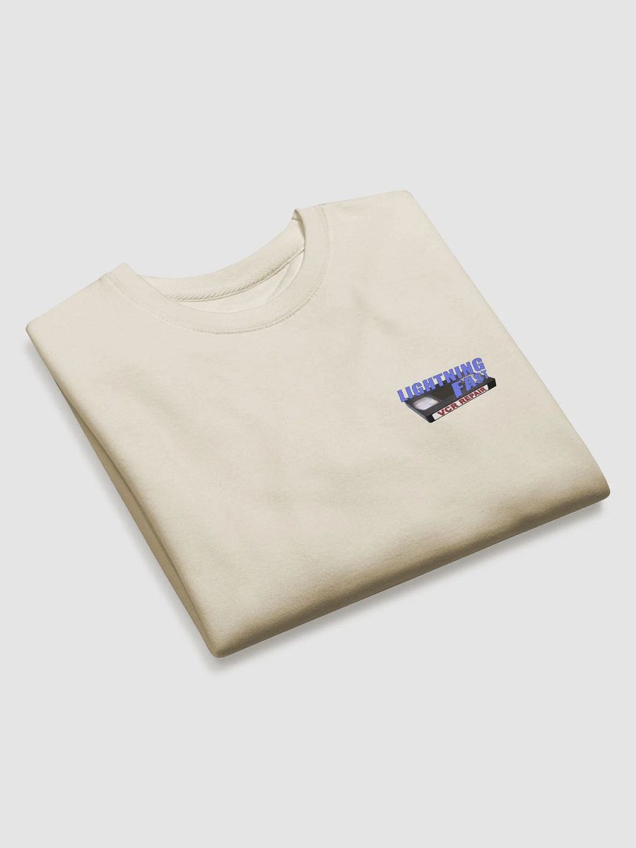 Lightning Fast VCR Repair small logo sweat shirt product image (4)