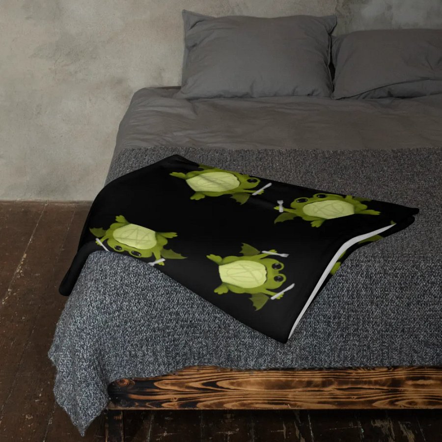 Eat the Rich Throw Blanket product image (23)